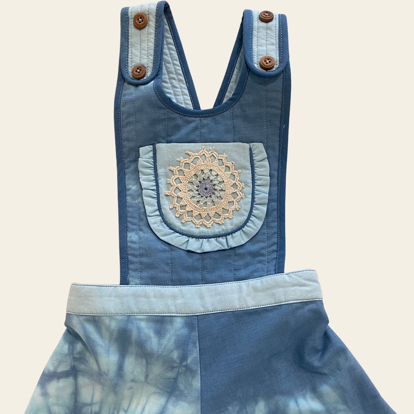 Summer Overalls - Sky