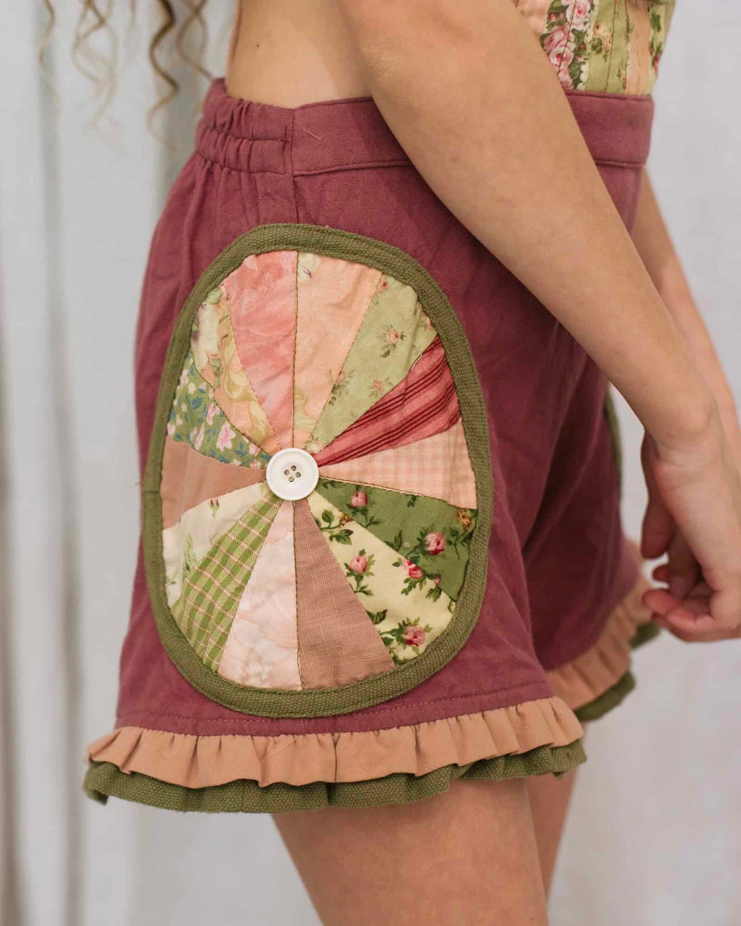 Summer Overalls - Rosewood Dream