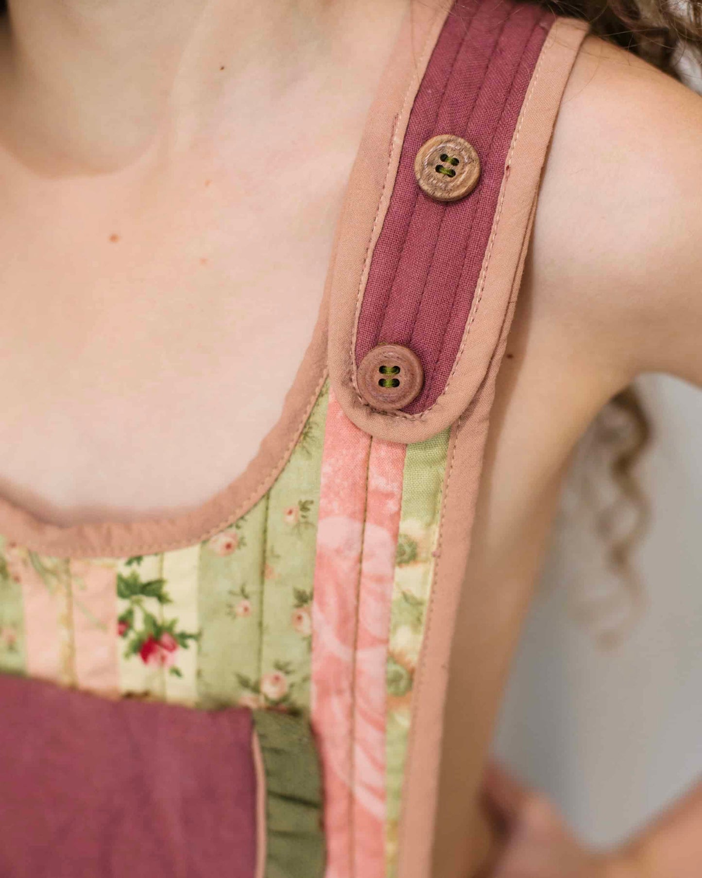 Summer Overalls - Rosewood Dream
