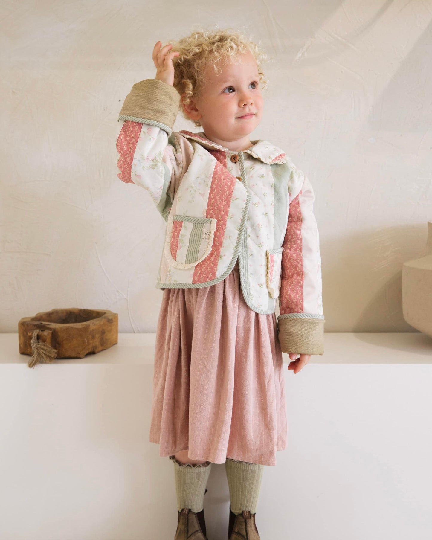 Patchwork Quilted jacket - Lolly