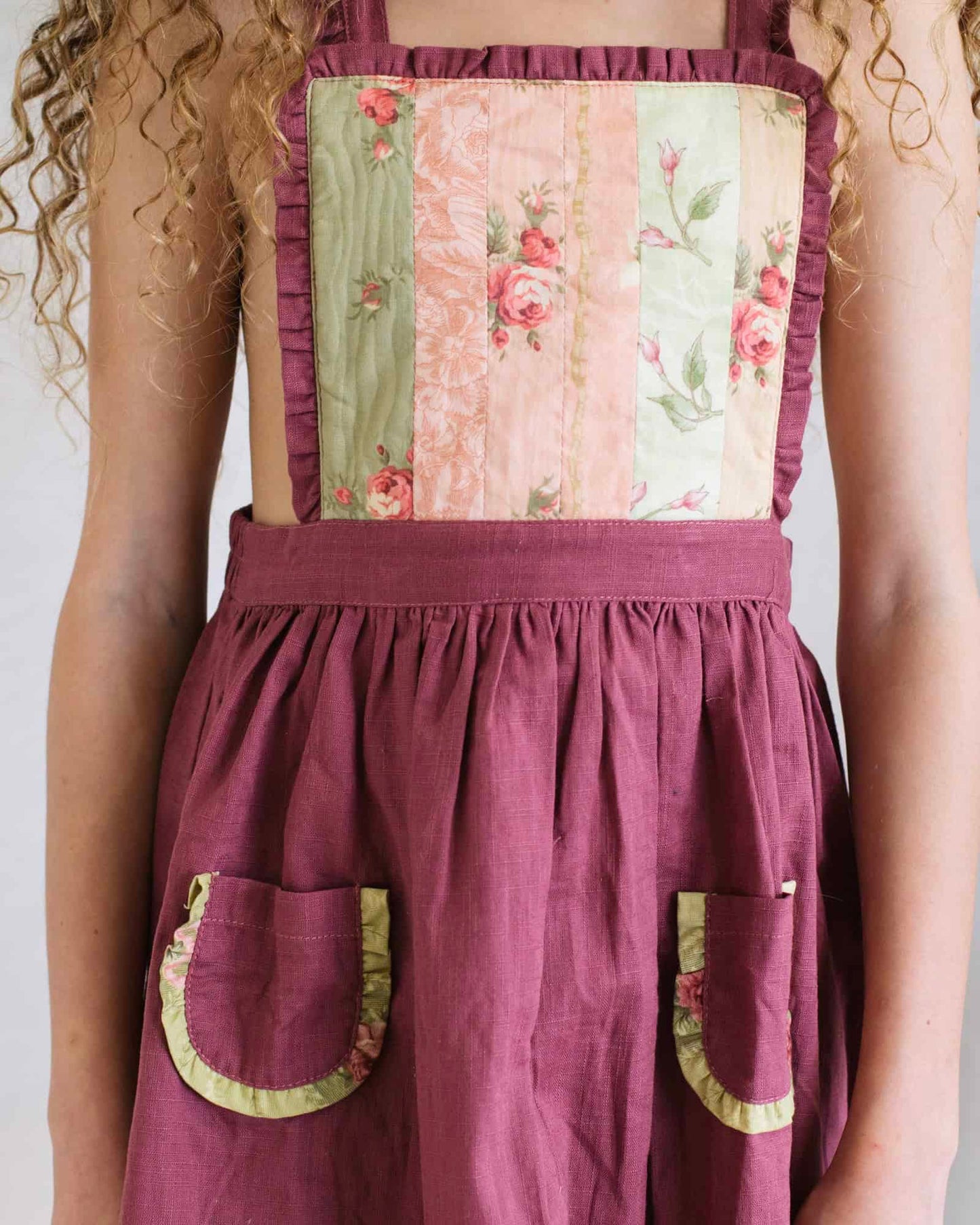 Pinafore Dress - April