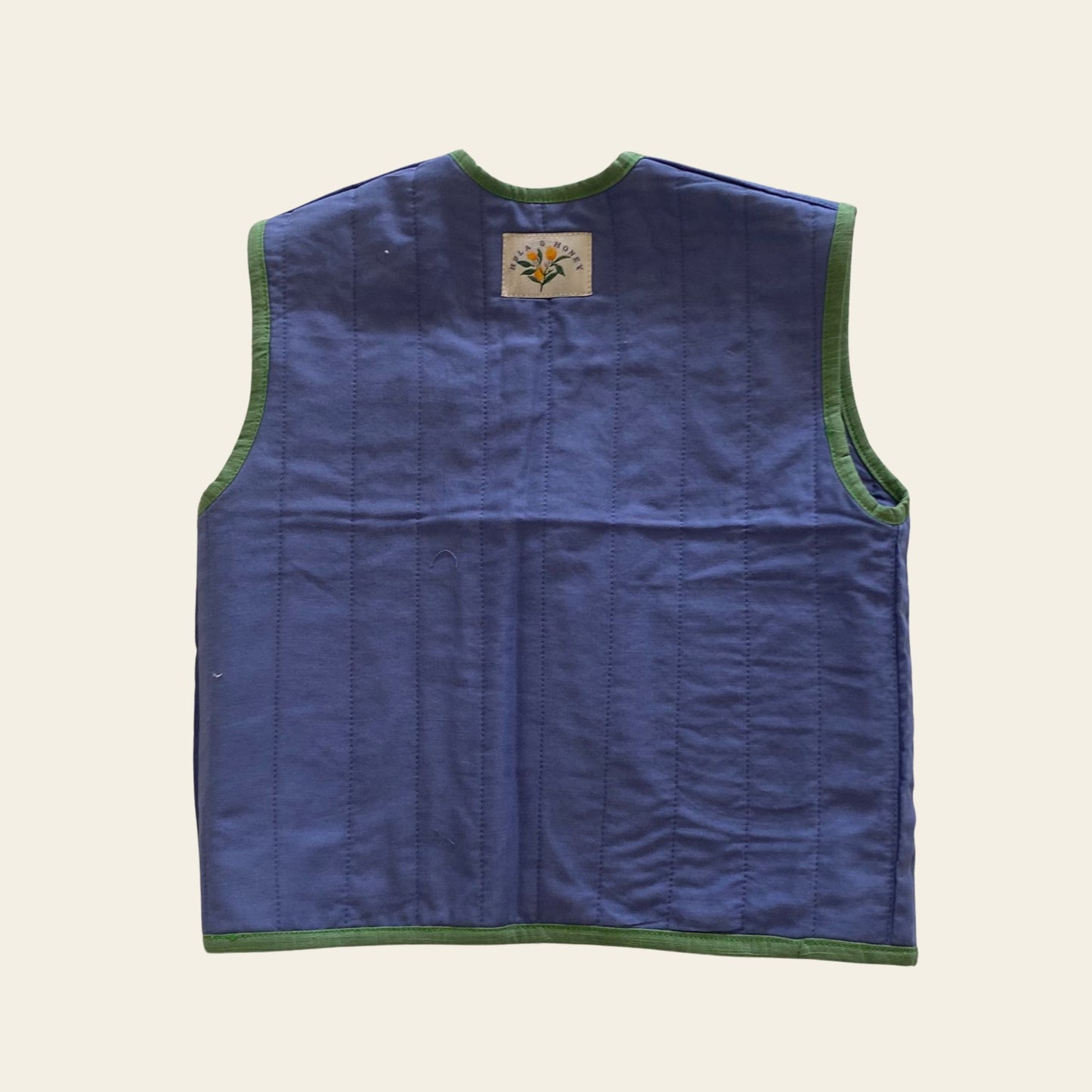 Reversible Vest - Stone
