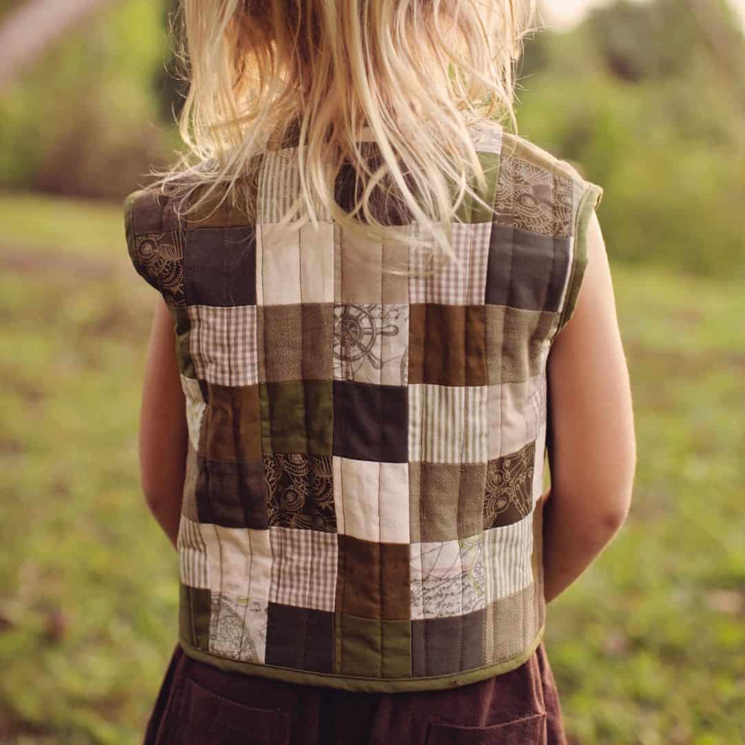 Reversible Vest - Safari