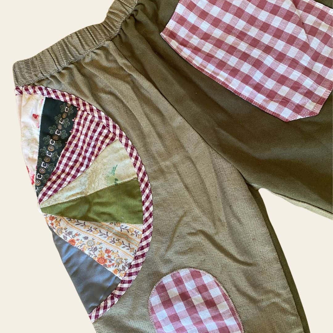 Patchwork Everyday Pant - Pickle