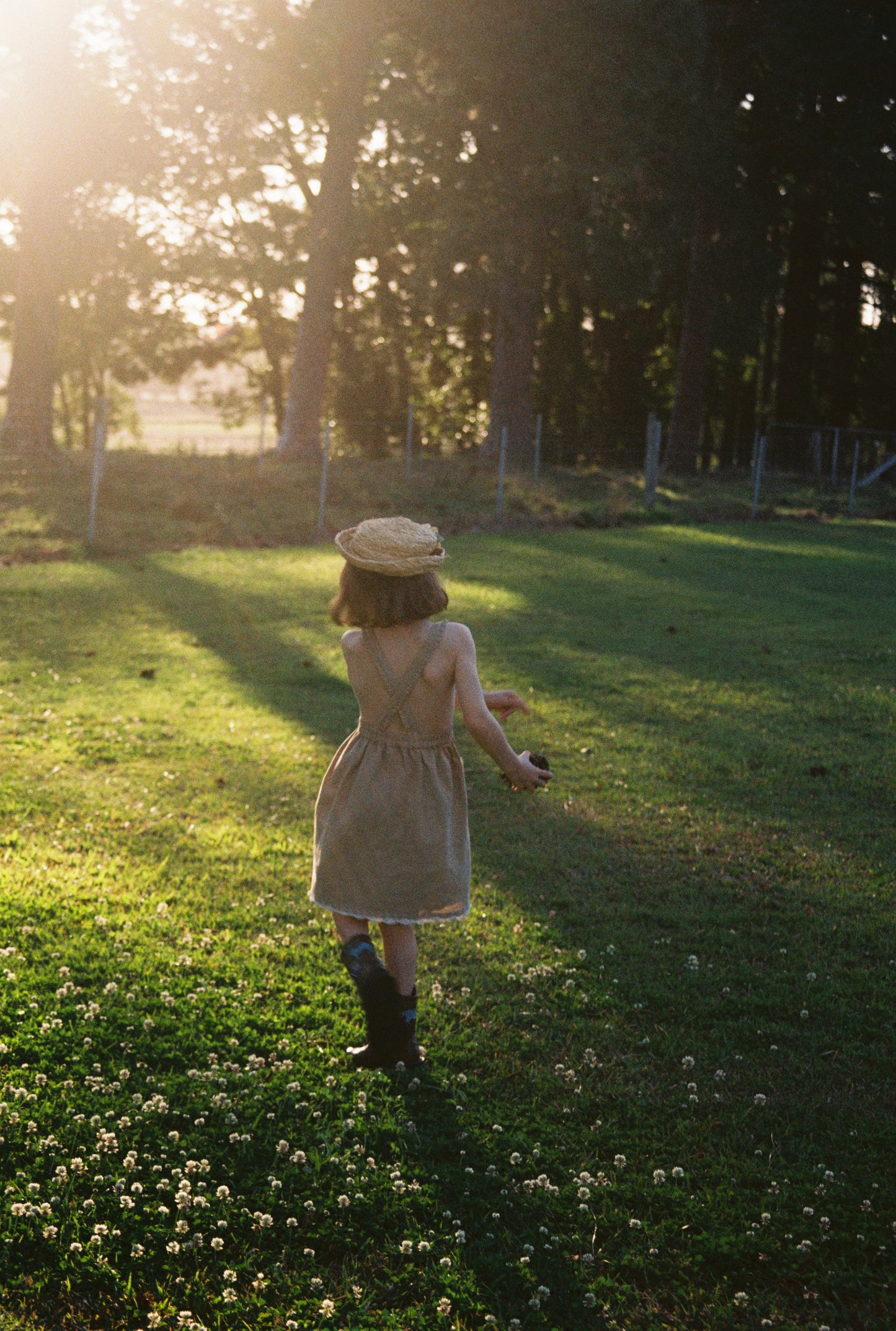 Pinafore dress - Pumpkin