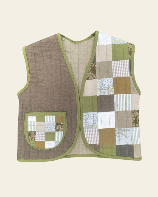 Reversible Vest - Safari