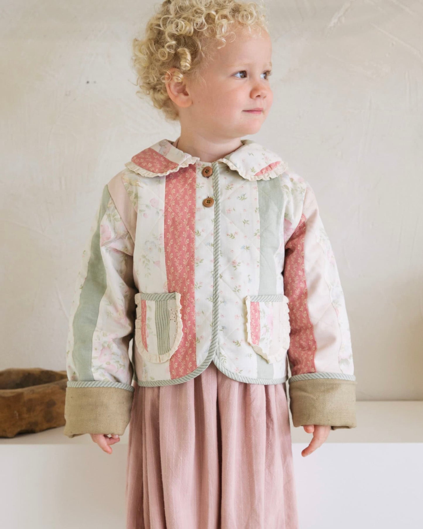 Patchwork Quilted jacket - Lolly