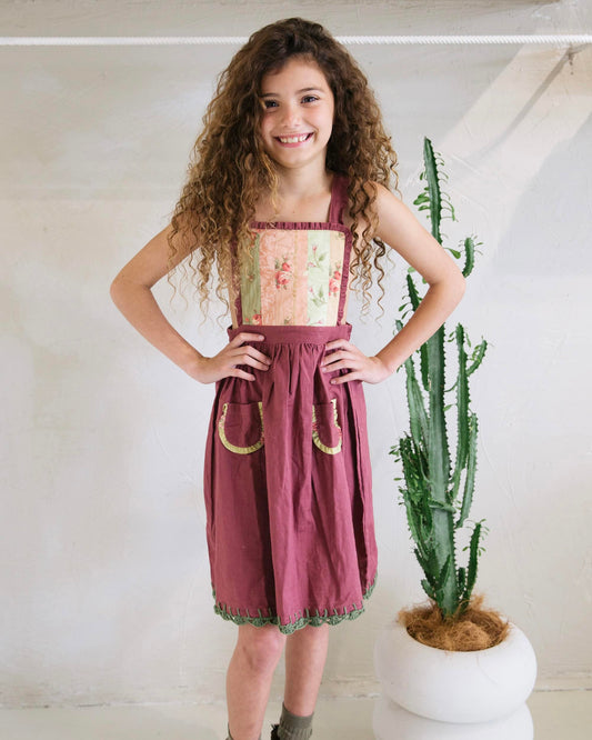 Pinafore Dress - April