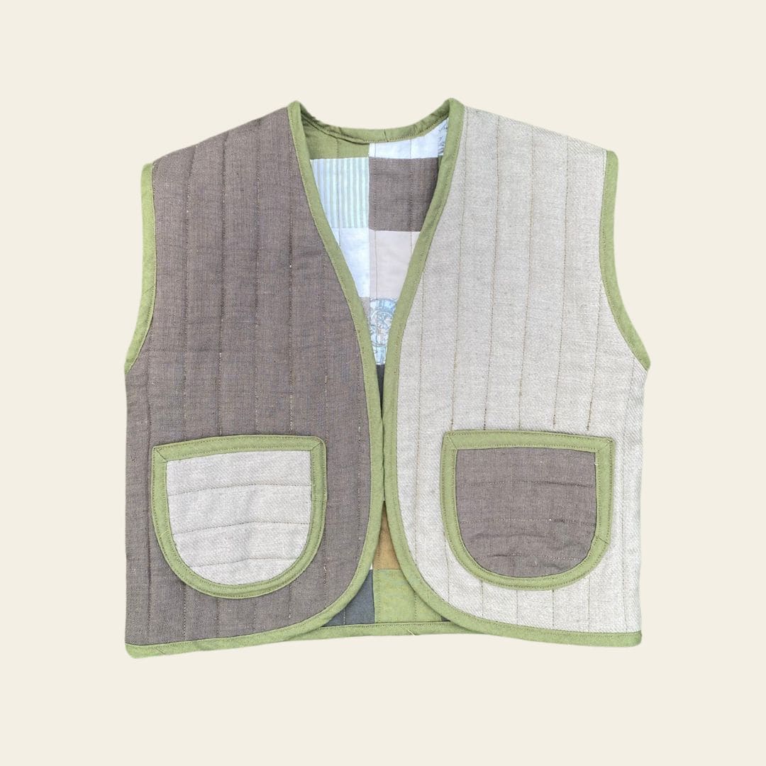 Reversible Vest - Safari