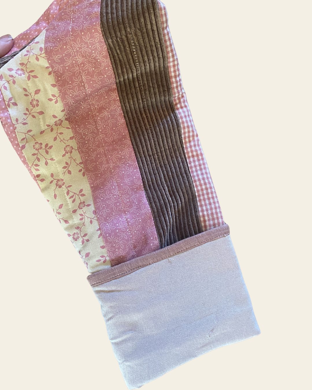 Patchwork Quilted Jacket - Toffee