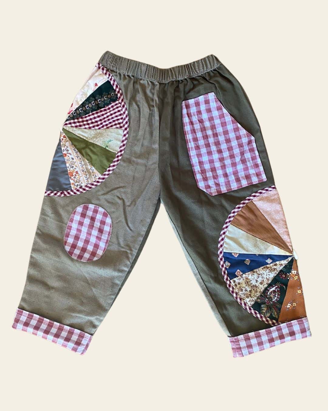 Patchwork Everyday Pant - Pickle