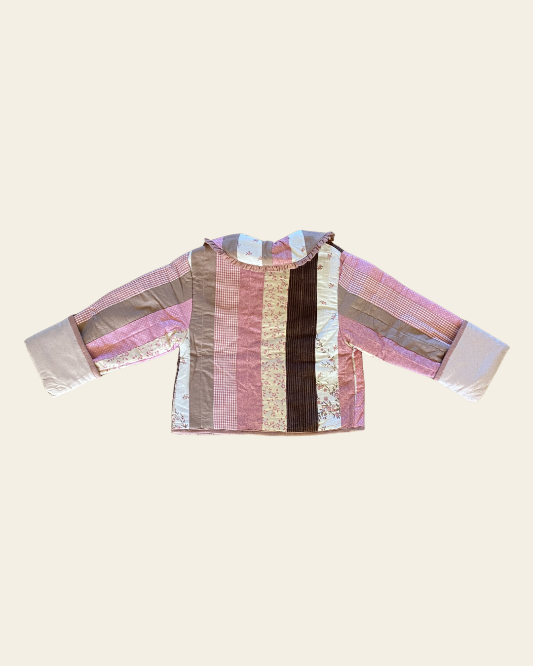 Patchwork Quilted Jacket - Toffee
