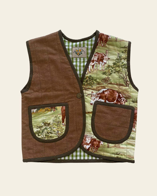Reversible Vest - Moo