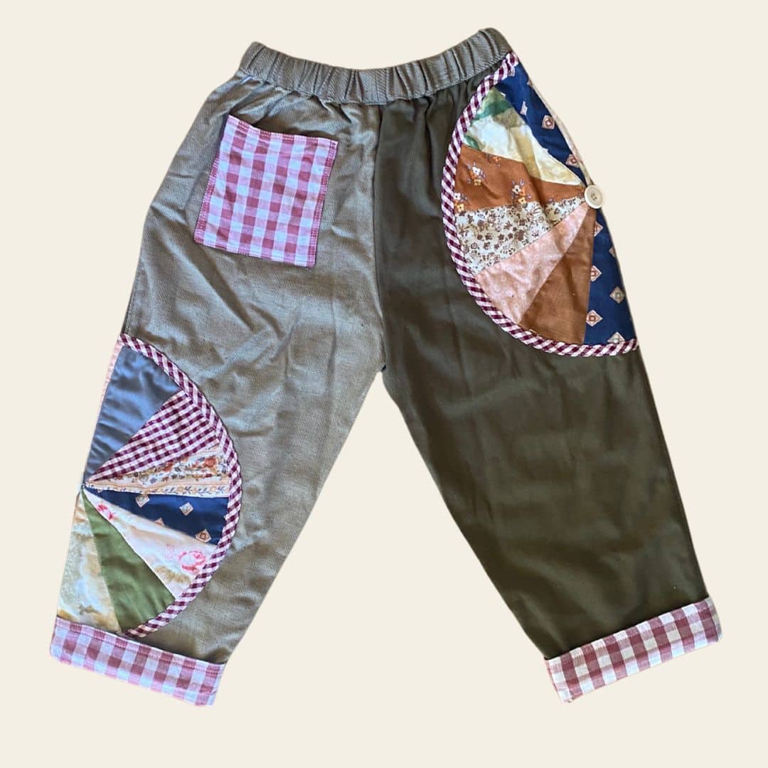 Patchwork Everyday Pant - Pickle