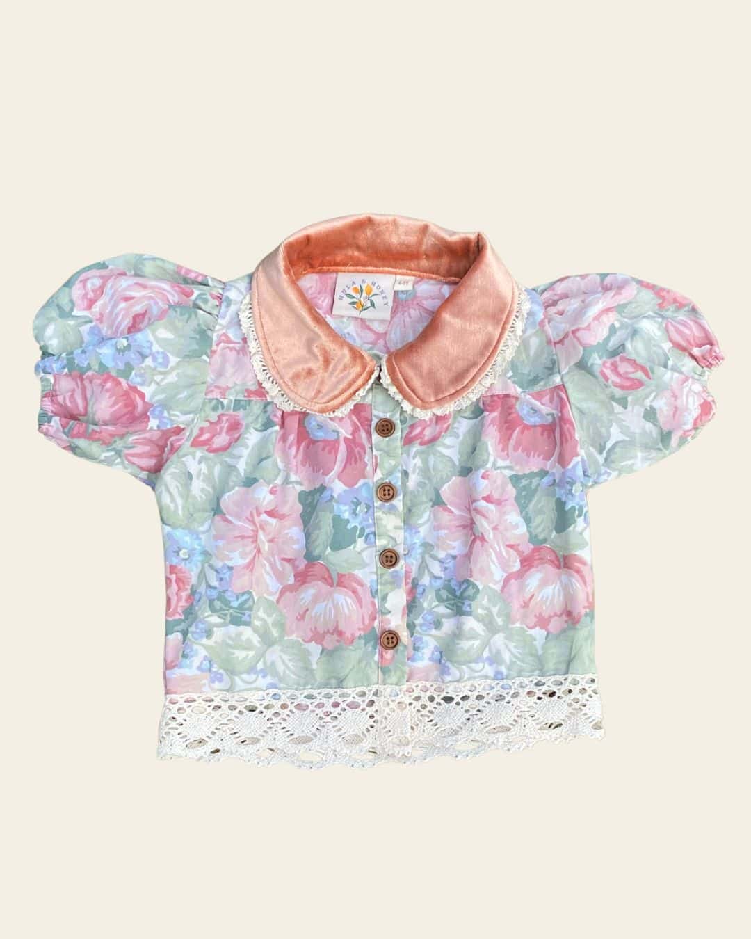 Bonnie Blouse - Peach