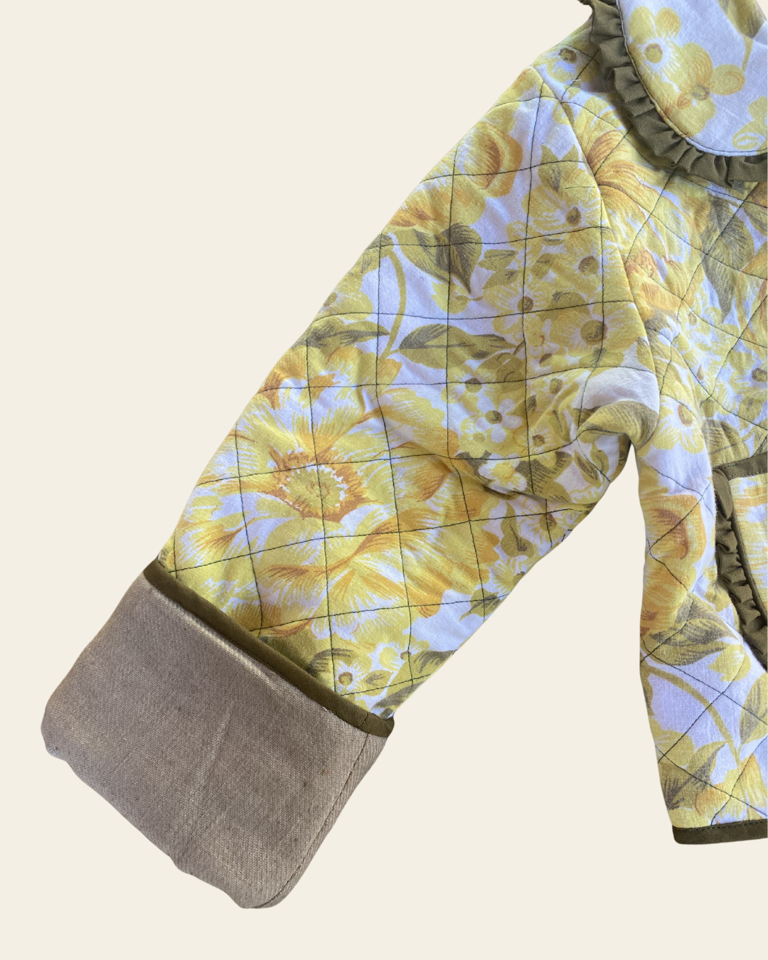 Quilted Jacket - Daffodil