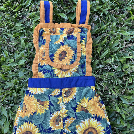 Sunflower Flare Overalls