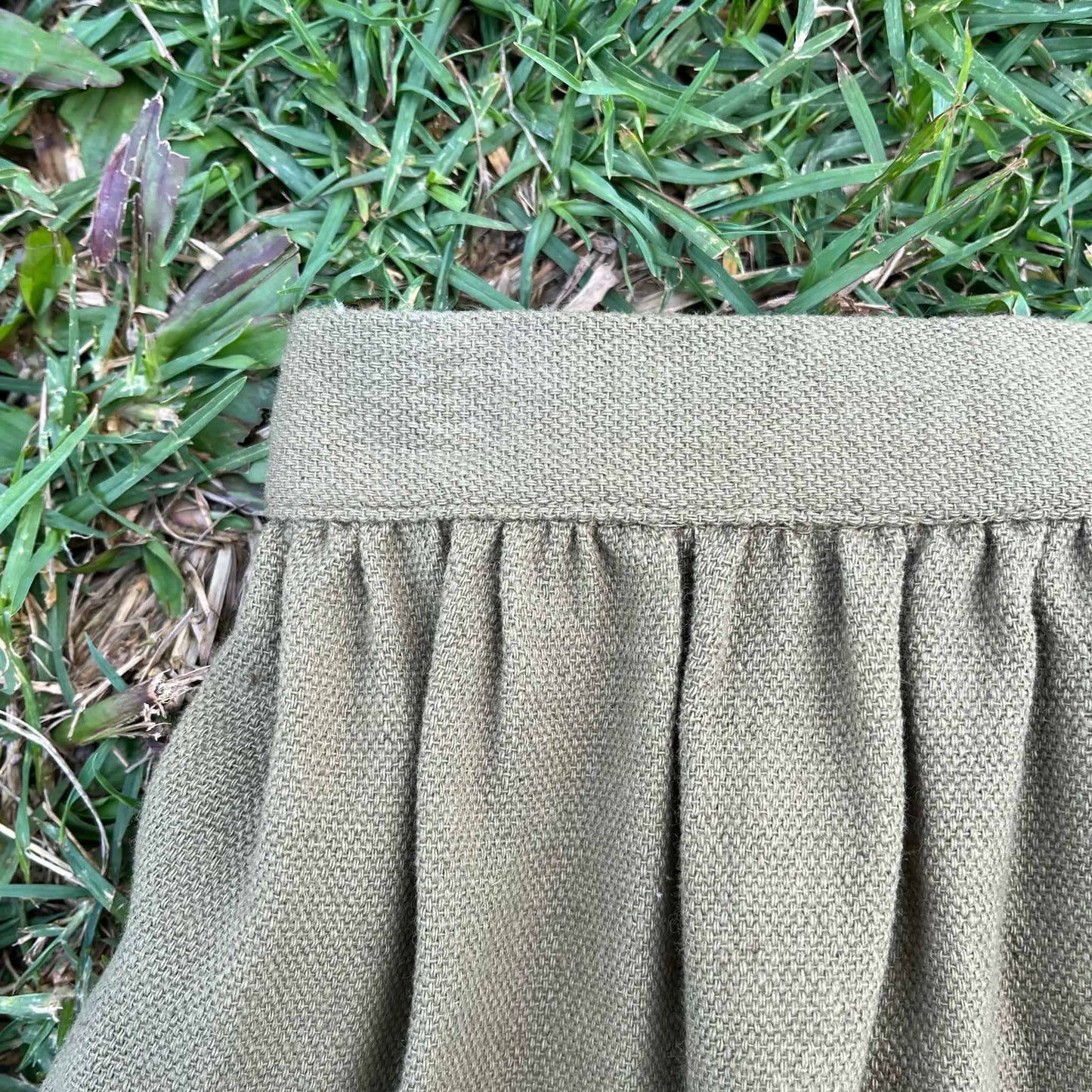 Sunny Skirt - Dark Olive 7/8